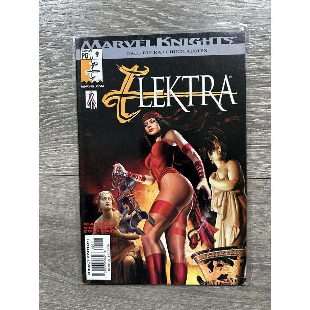 Marvel Knights Elektra #9 Single Issue Comic Greg Rucka Chuck Austen Color US